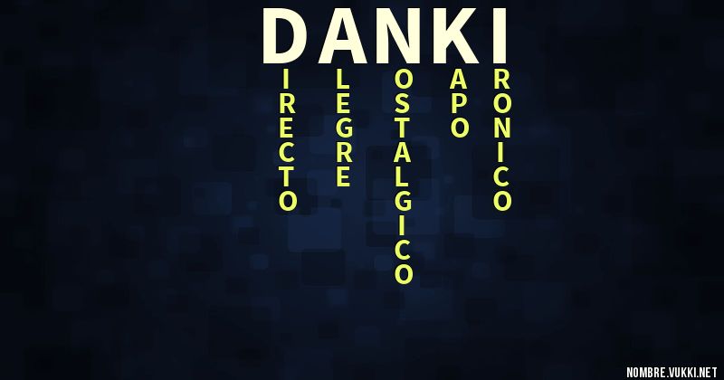 Acróstico danki