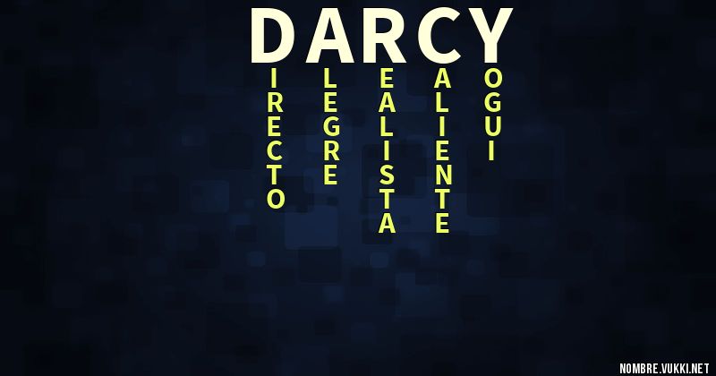 Acróstico darcy