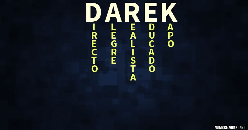 Acróstico darek