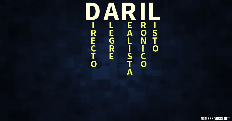 Acróstico daril