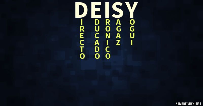 Acróstico deisy