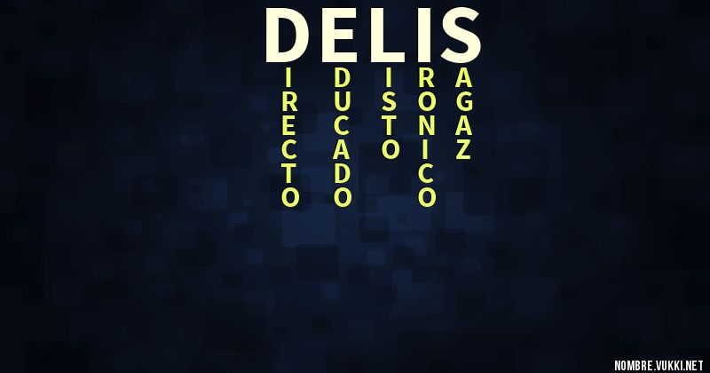 Acróstico delis