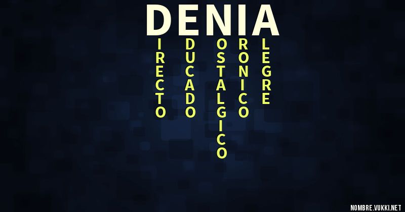 Acróstico denia