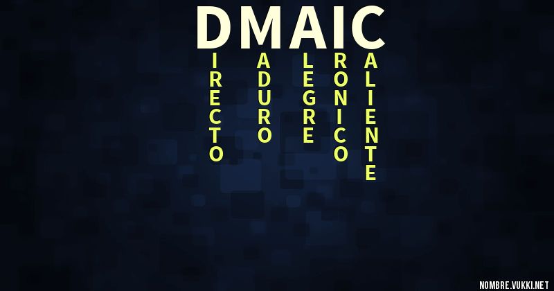 Acróstico dmaic