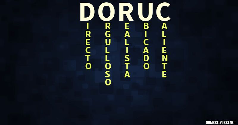 Acróstico doruc