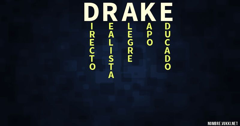 Acróstico drake