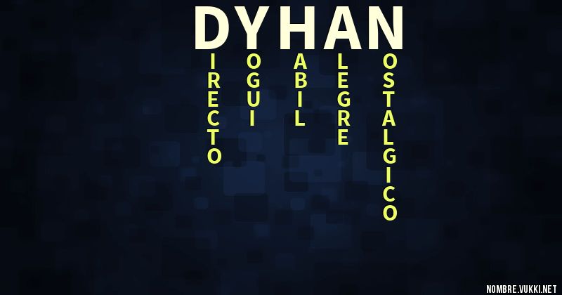 Acróstico dyhan