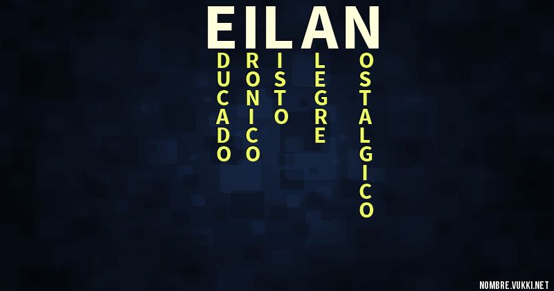 Acróstico eilan