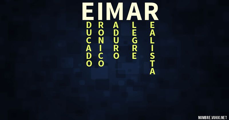 Acróstico eimar
