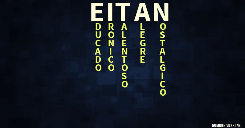 Acróstico eitan