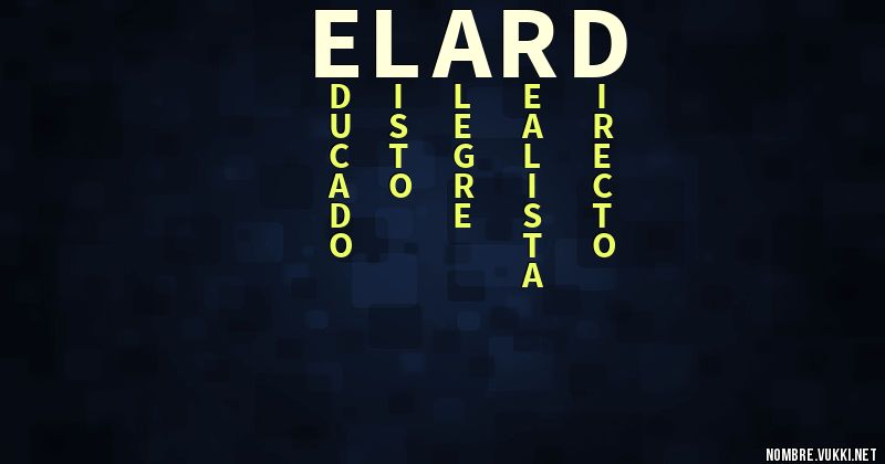 Acróstico elard