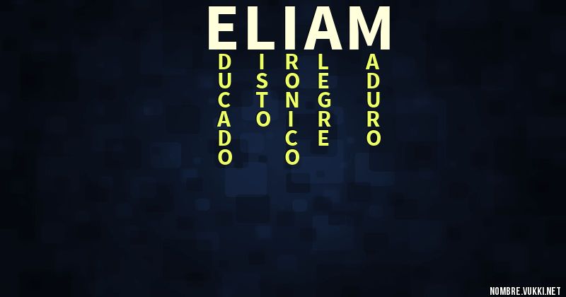 Acróstico eliam