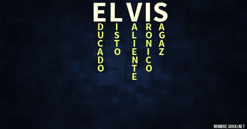 Acróstico elvis