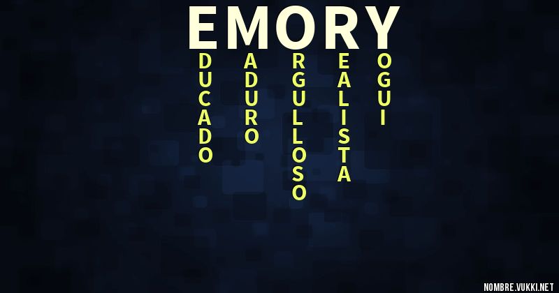 Acróstico emory