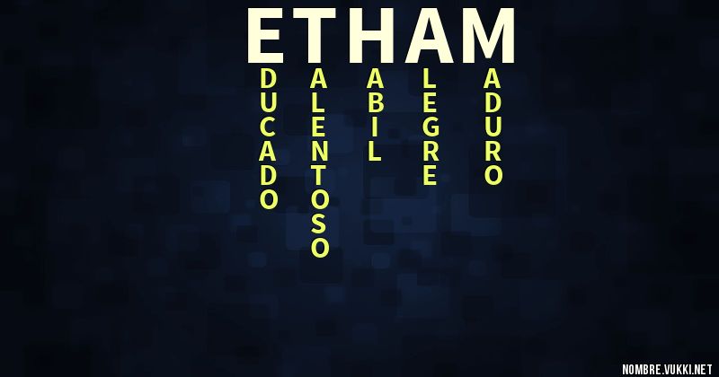Acróstico etham