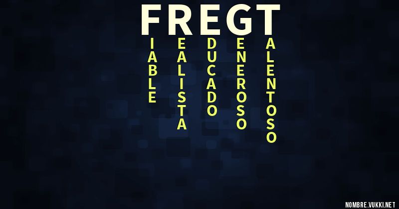 Acróstico fregt