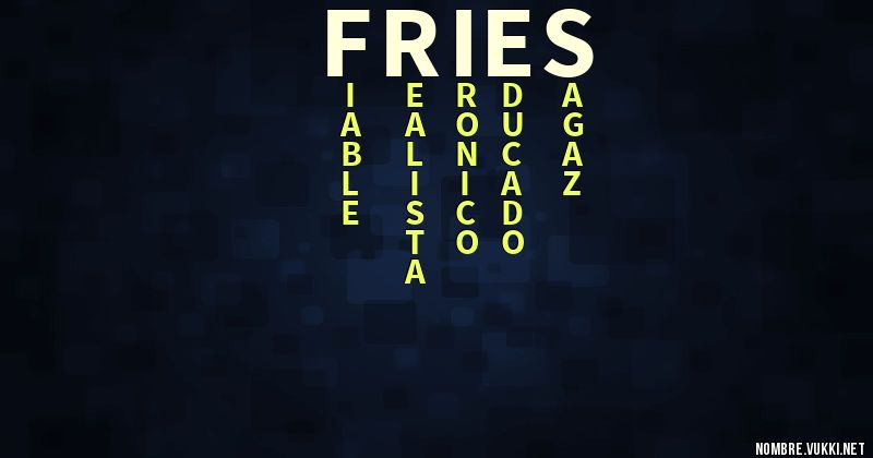 Acróstico fries