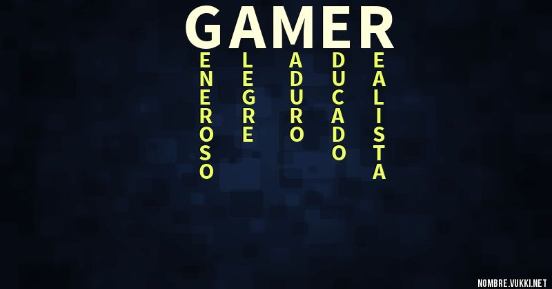 Acróstico gamer