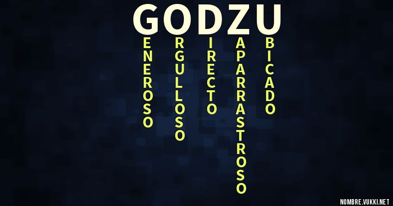 Acróstico godzu