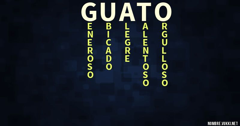 Acróstico guato
