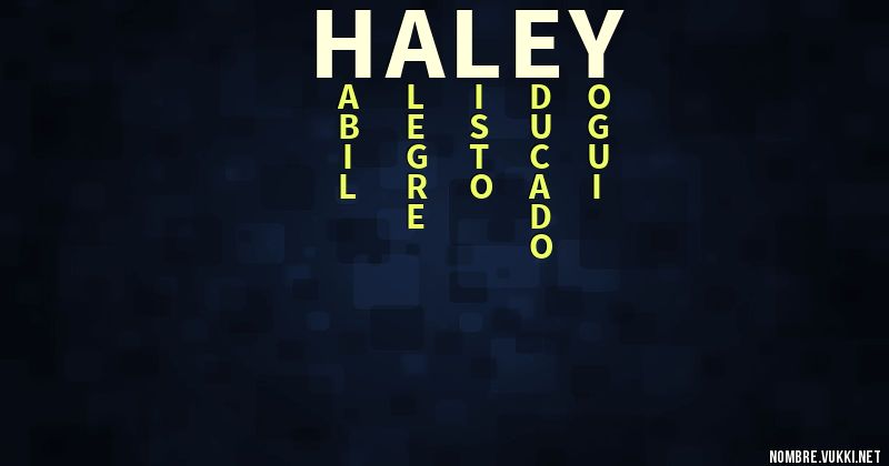 Acróstico haley