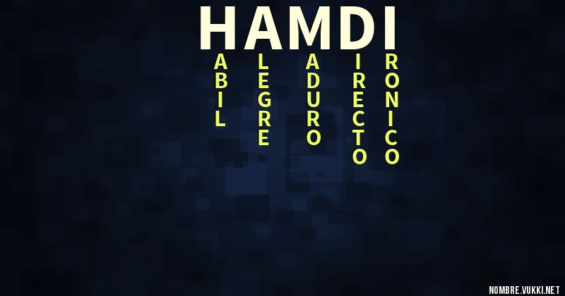 Acróstico hamdi