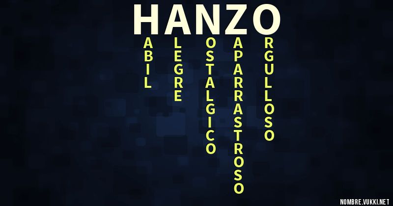 Acróstico hanzo