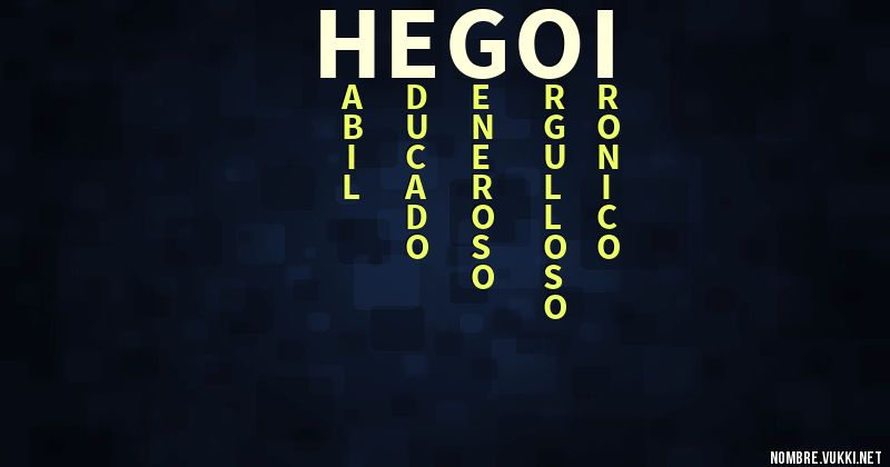 Acróstico hegoi