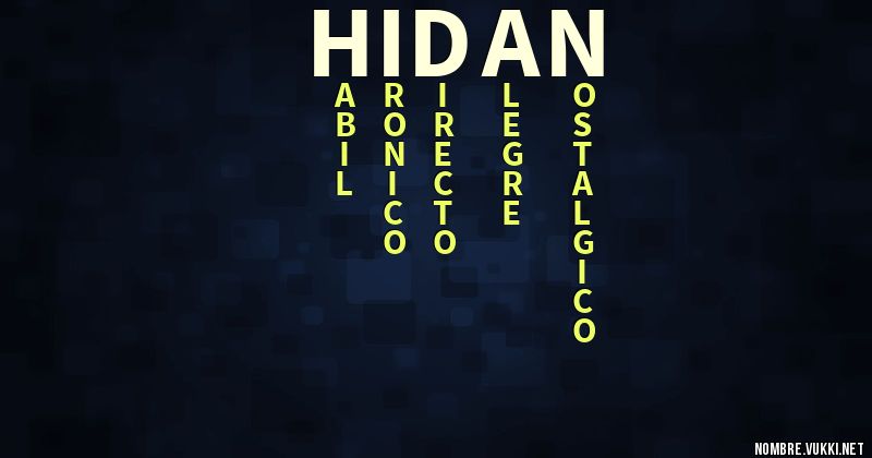 Acróstico hidan