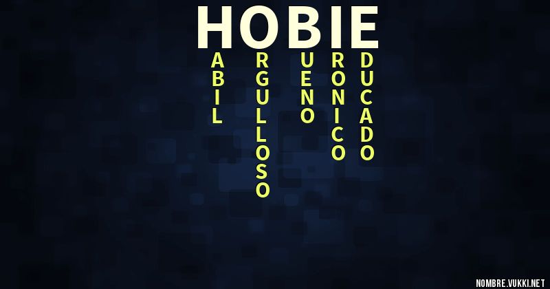 Acróstico hobie