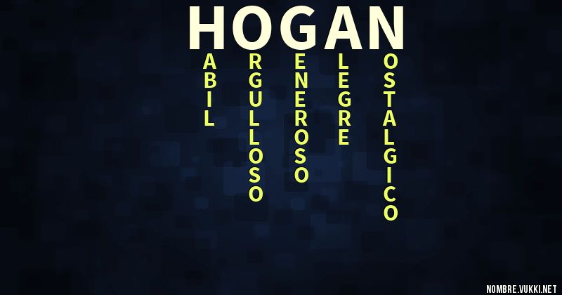 Acróstico hogan