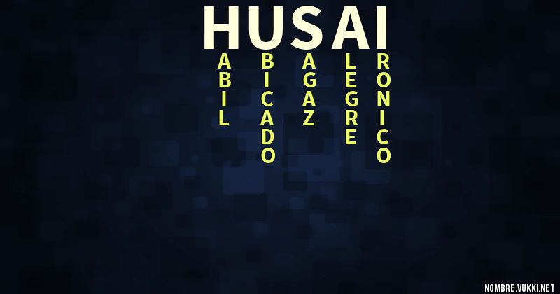 Acróstico husai