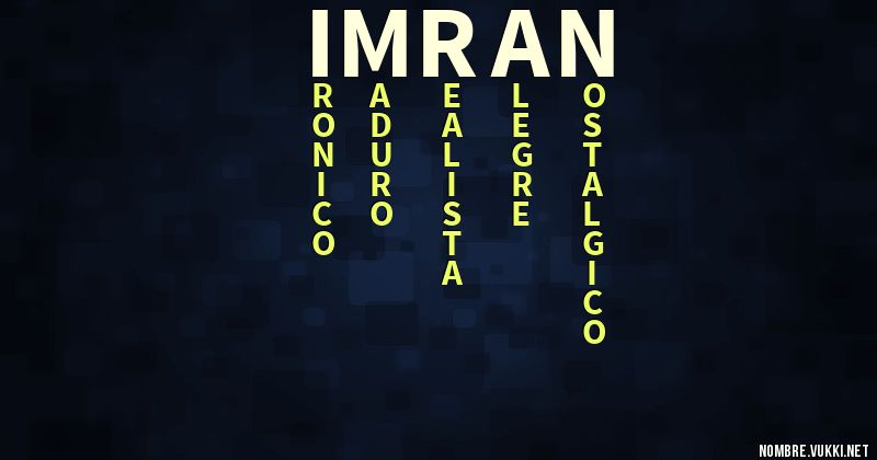 Acróstico imran