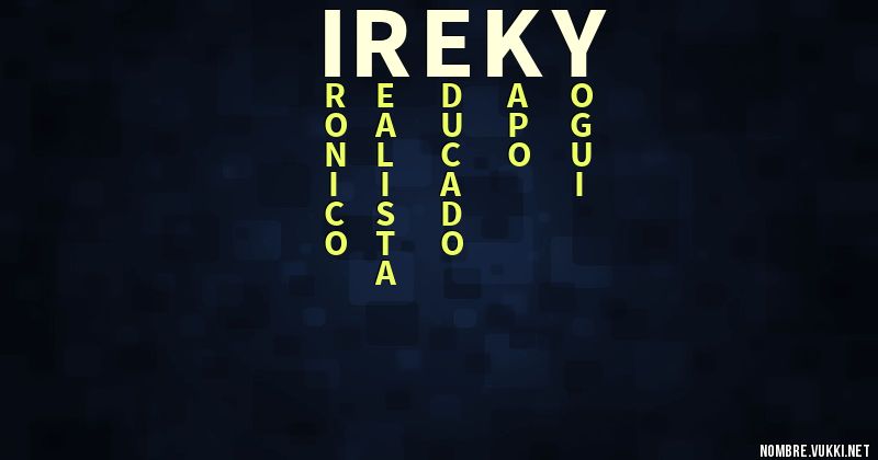 Acróstico ireky