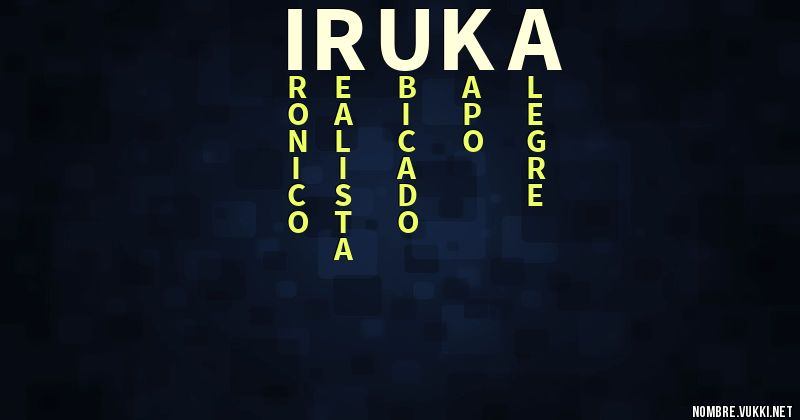 Acróstico iruka