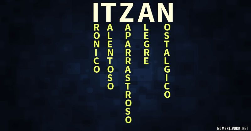 Acróstico itzan
