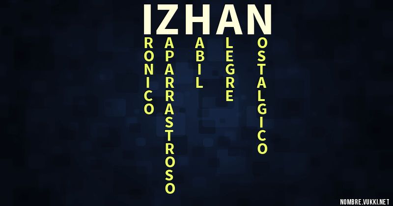 Acróstico izhan