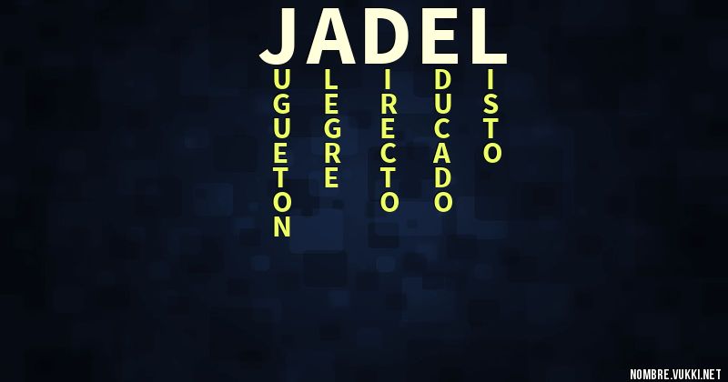 Acróstico jadel