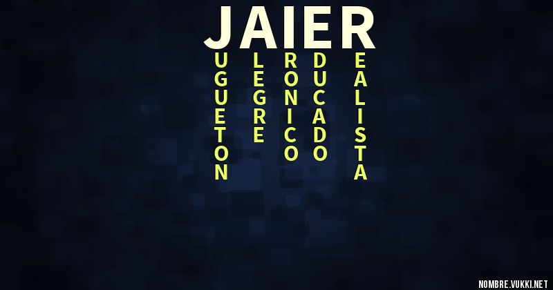 Acróstico jaier