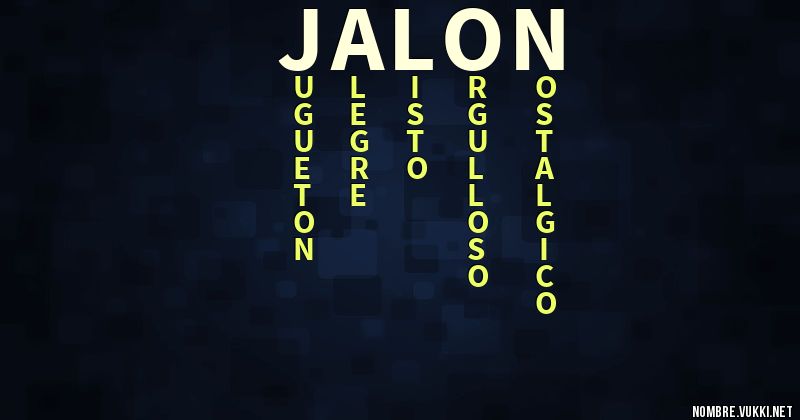 Acróstico jalon