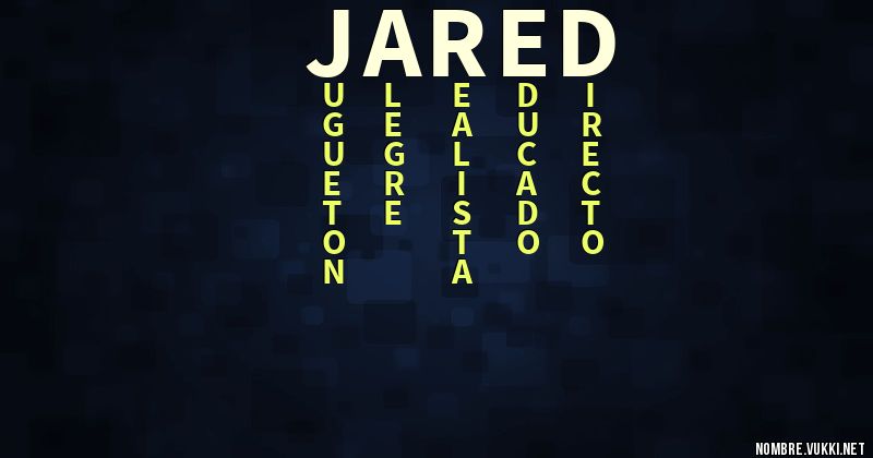 Acróstico jared