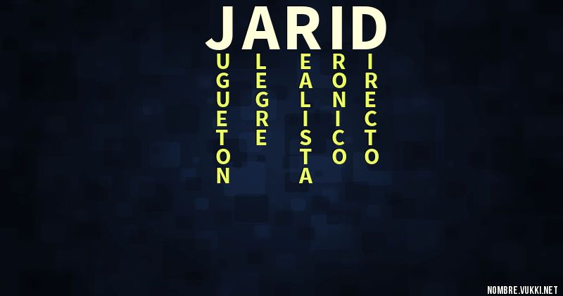 Acróstico jarid