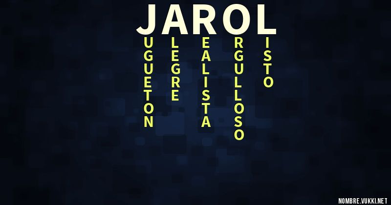 Acróstico jarol