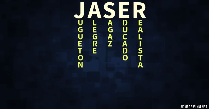 Acróstico jaser