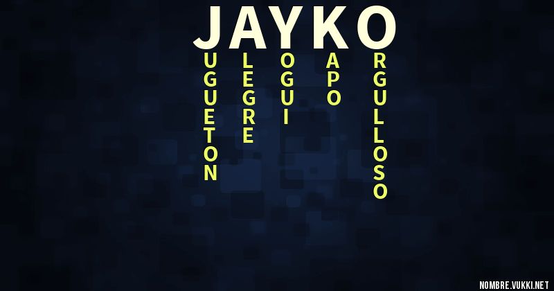 Acróstico jayko