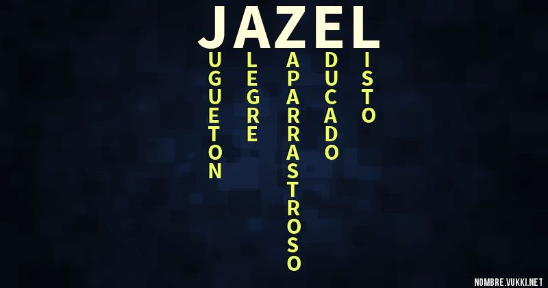 Acróstico jazel