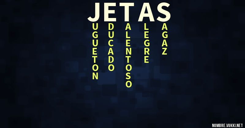 Acróstico jetas