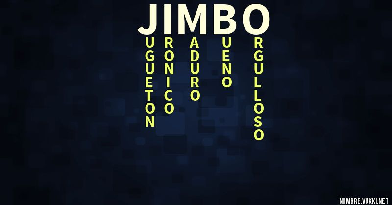 Acróstico jimbo