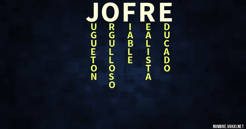 Acróstico jofré