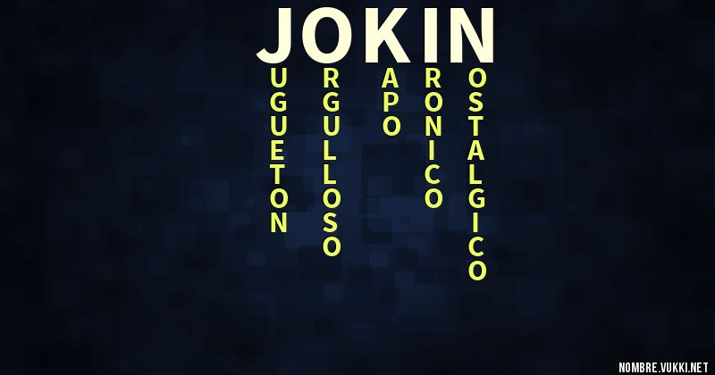 Acróstico jokin